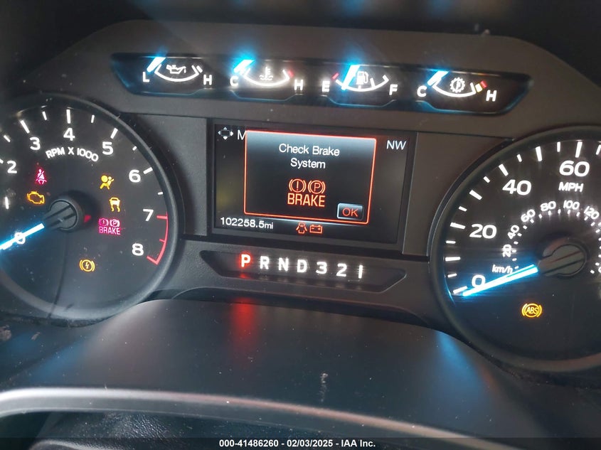 2017 FORD F-150 VIN: 1FTMF1E84HKE18694