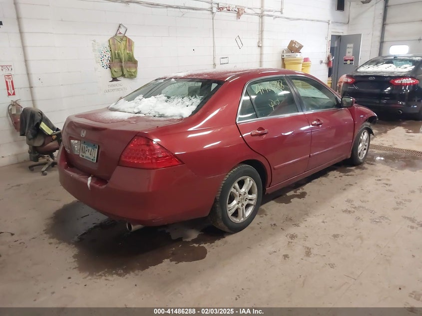 2007 HONDA ACCORD VIN: 1HGCM563X7A203029