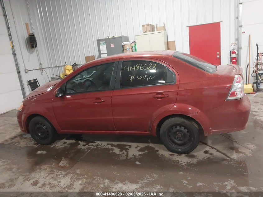 2011 CHEVROLET AVEO VIN: KL1TD5DEXBB130368
