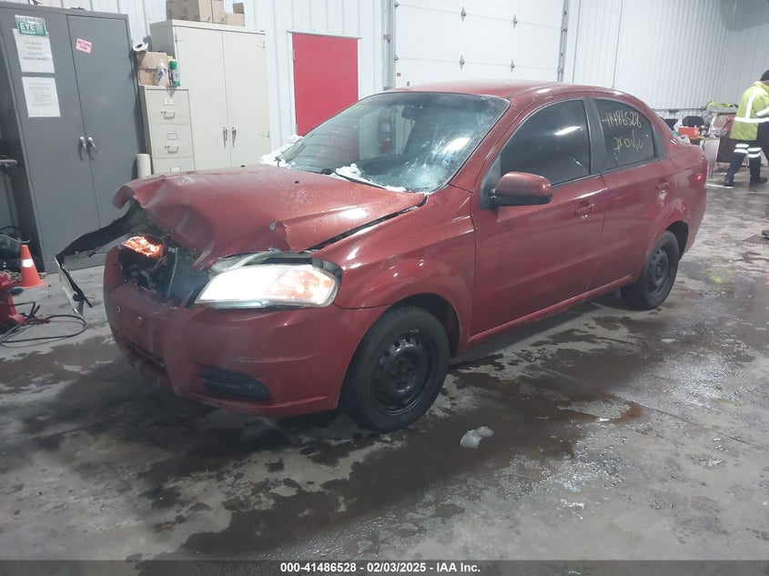 2011 CHEVROLET AVEO VIN: KL1TD5DEXBB130368