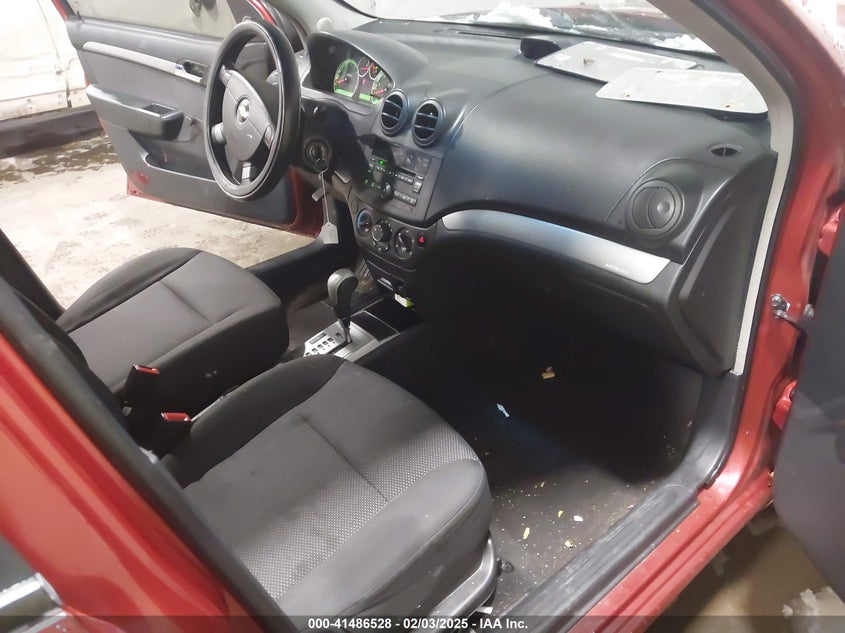 2011 CHEVROLET AVEO VIN: KL1TD5DEXBB130368