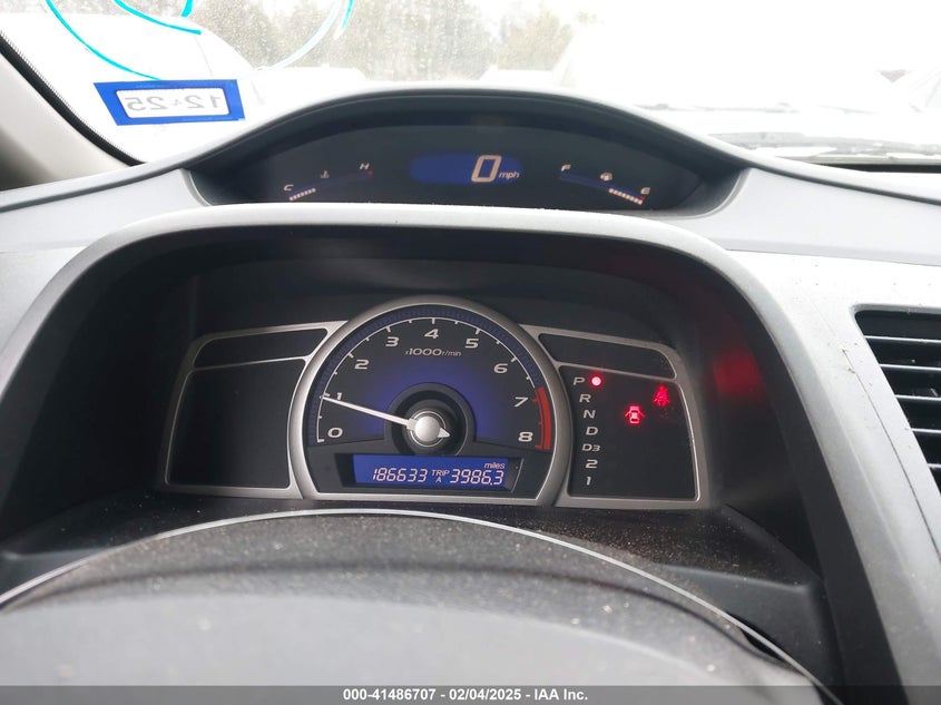 2010 HONDA CIVIC VIN: 19XFA1F5XAE063454
