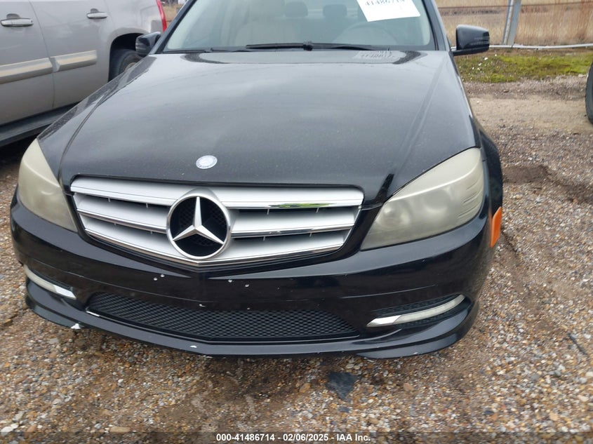 2011 MERCEDES-BENZ C 300 VIN: WDDGF8BB9BR139218