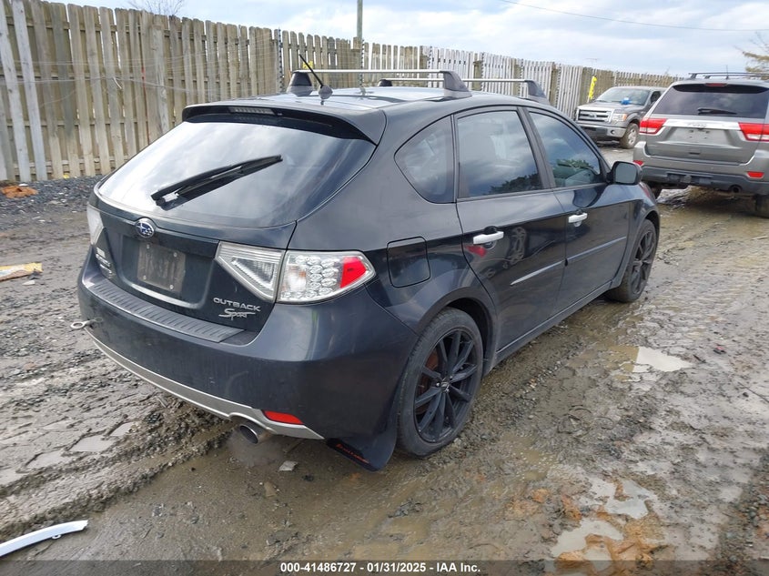 2011 SUBARU IMPREZA OUTBACK SPORT VIN: JF1GH6D60BH808710