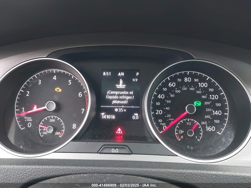 2015 VOLKSWAGEN GOLF TSI S 4-DOOR - 3VW217AU4FM032954