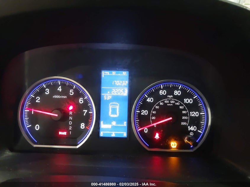 2011 HONDA CR-V VIN: 5J6RE3H75BL046477