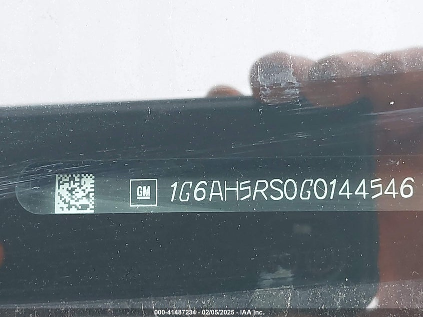 2016 CADILLAC ATS LUXURY COLLECTION - 1G6AH5RS0G0144546