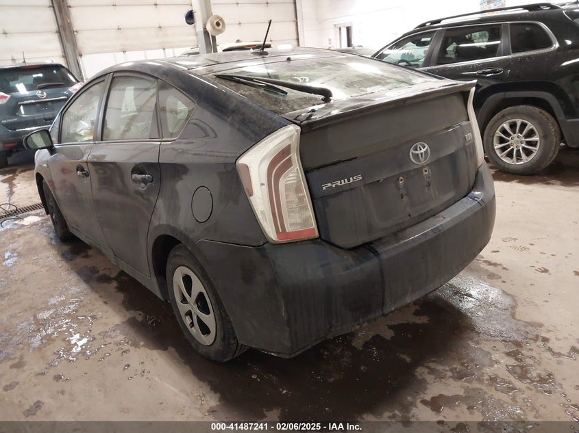 2013 TOYOTA PRIUS VIN: JTDKN3DU0D1704014