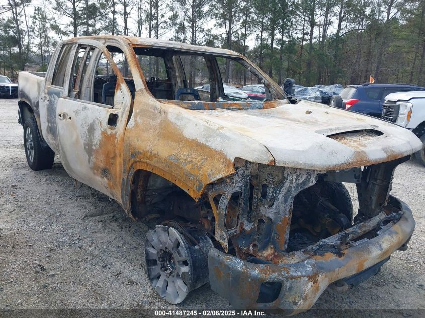 2024 Chevrolet Silverado 2500Hd 4Wd Standard Bed Custom VIN: 2GC4YME70R1124195 Lot: 41487245