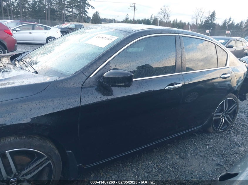 2016 HONDA ACCORD VIN: 1HGCR2F5XGA171412