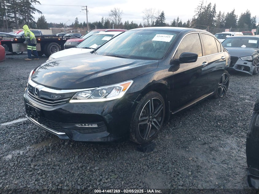 2016 HONDA ACCORD VIN: 1HGCR2F5XGA171412