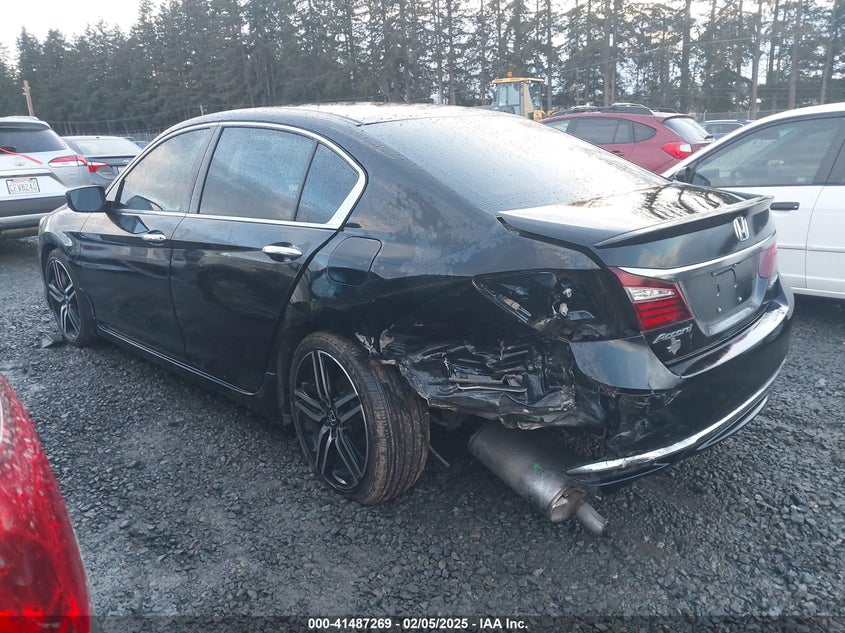 2016 HONDA ACCORD VIN: 1HGCR2F5XGA171412