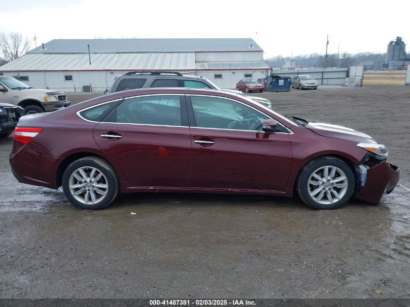 2015 TOYOTA AVALON XLE PREMIUM - 4T1BK1EB8FU160935