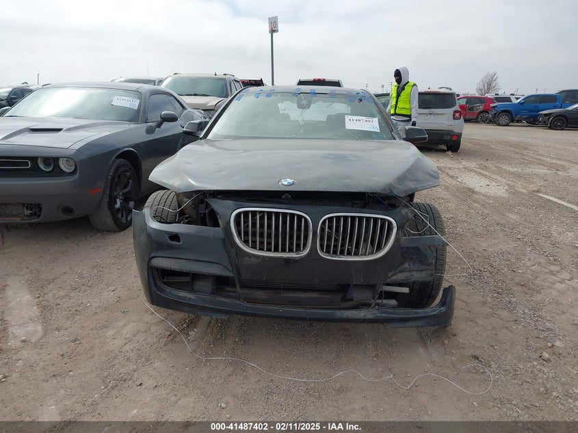 2013 BMW 740LI VIN: WBAYF4C51DD281625