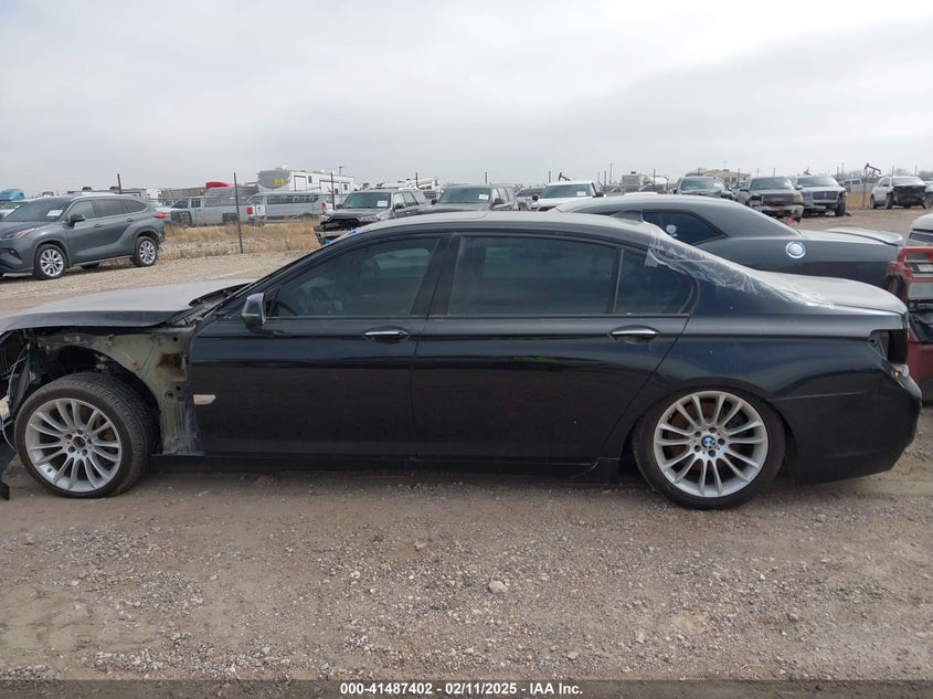 2013 BMW 740LI VIN: WBAYF4C51DD281625