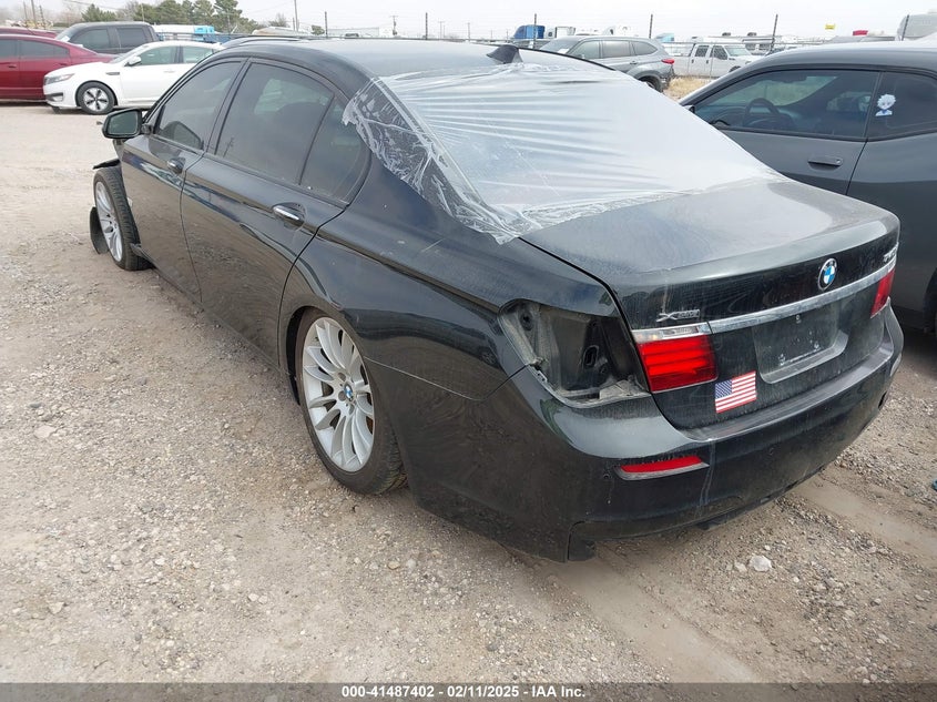 2013 BMW 740LI VIN: WBAYF4C51DD281625