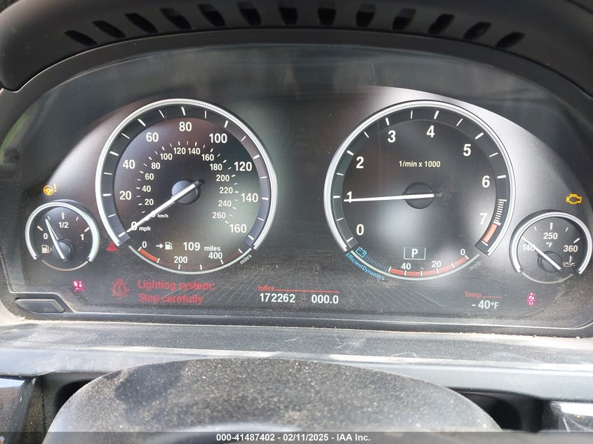 2013 BMW 740LI VIN: WBAYF4C51DD281625