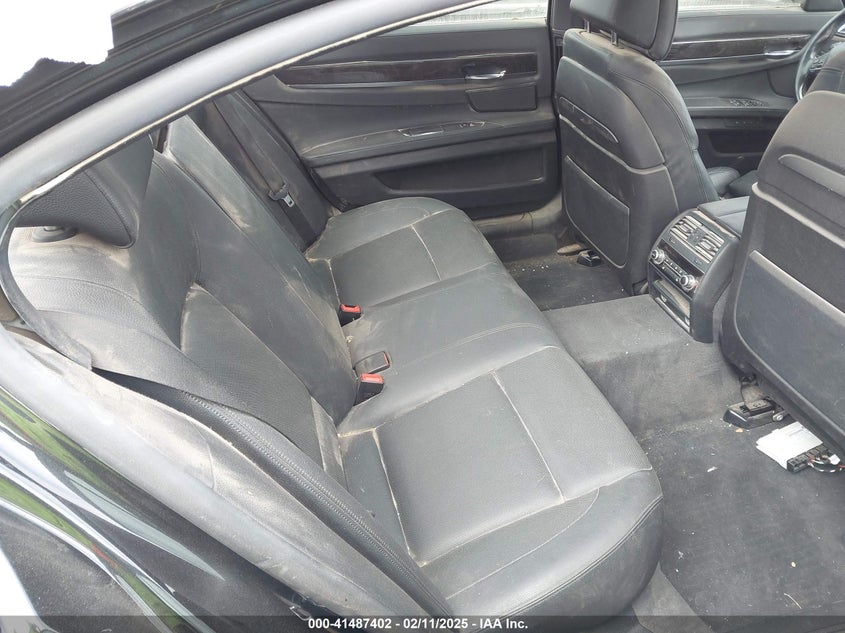 2013 BMW 740LI VIN: WBAYF4C51DD281625