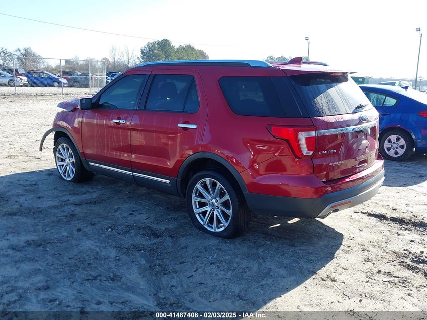 2016 FORD EXPLORER LIMITED - 1FM5K7F81GGB98736