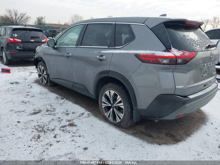 2022 NISSAN ROGUE VIN: JN8BT3BB4NW333584