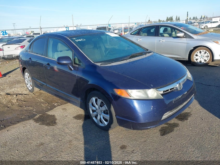 2006 HONDA CIVIC VIN: 1HGFA16506L107672