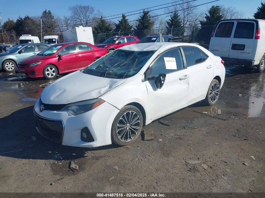 2015 TOYOTA COROLLA S PLUS - 2T1BURHE8FC381984