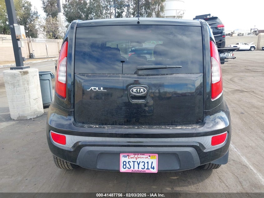 2012 KIA SOUL VIN: KNDJT2A68C7378928