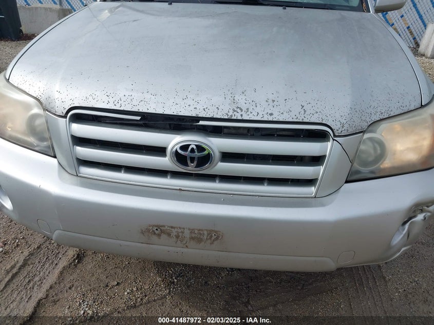 2007 TOYOTA HIGHLANDER VIN: JTEGD21A870161949