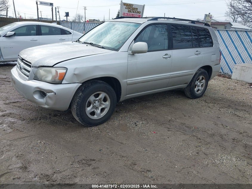 2007 TOYOTA HIGHLANDER VIN: JTEGD21A870161949