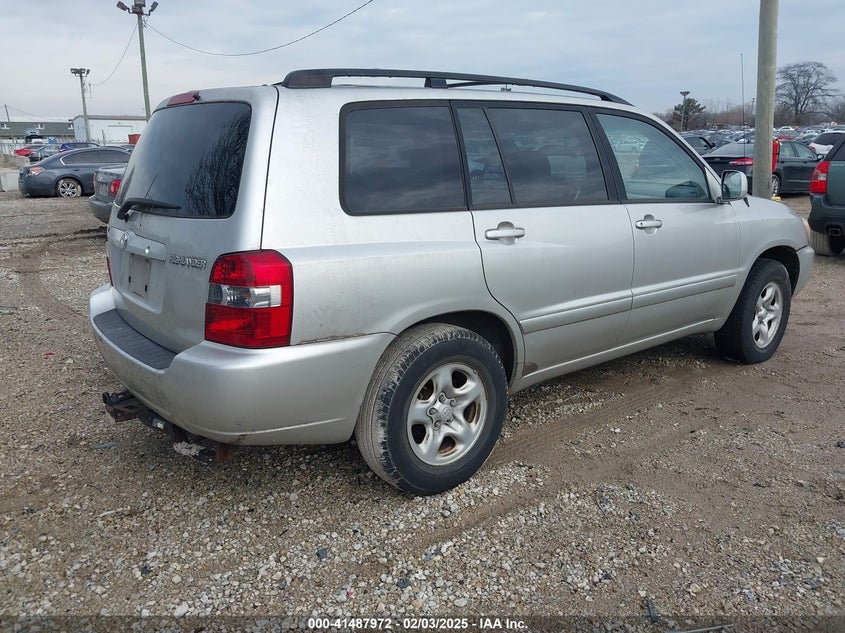 2007 TOYOTA HIGHLANDER VIN: JTEGD21A870161949