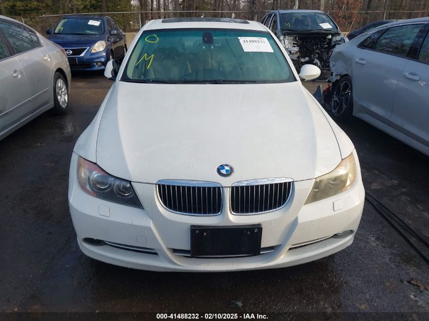 2007 BMW 335I VIN: WBAVB73507PA65271 Lot: 41488232