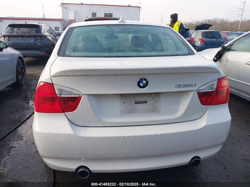 2007 BMW 335I VIN: WBAVB73507PA65271 Lot: 41488232