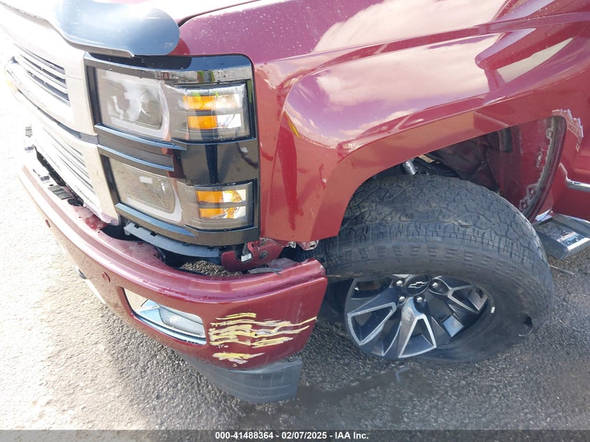 2014 CHEVROLET SILVERADO 1500 VIN: 3GCUKTEJXEG318600
