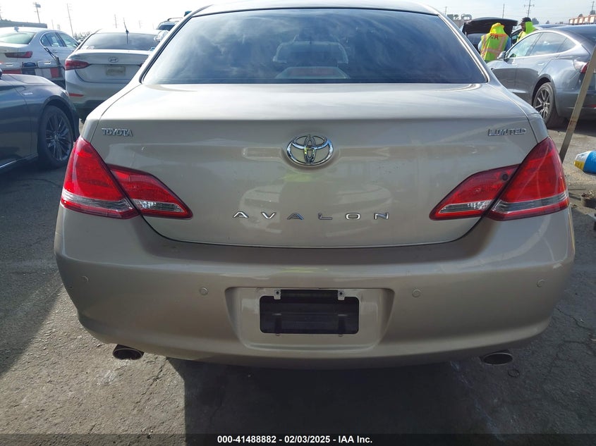 2006 TOYOTA AVALON VIN: 4T1BK36B66U083721