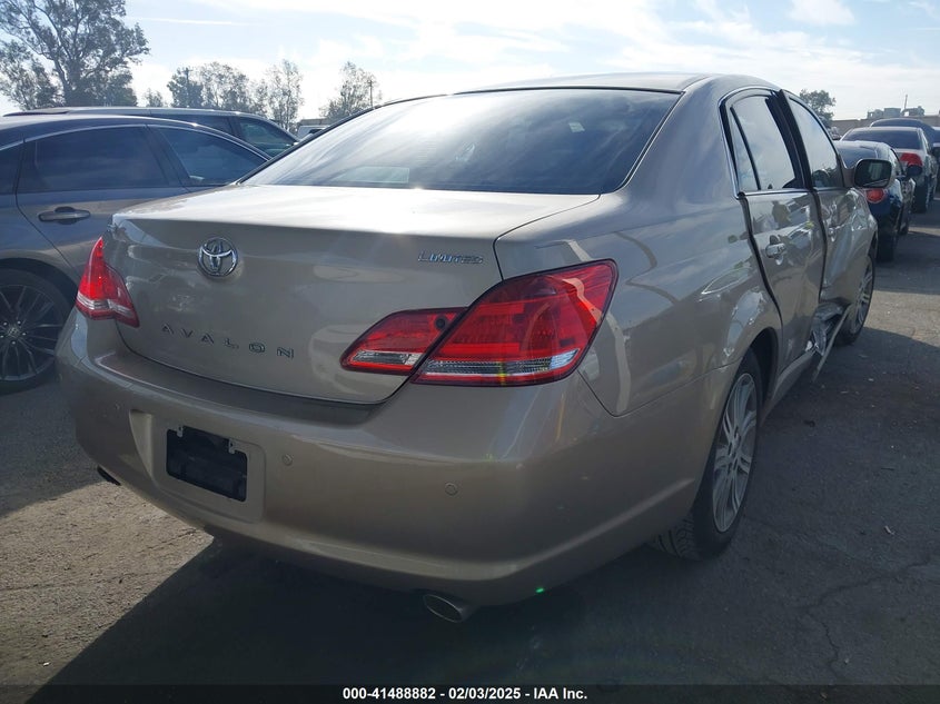 2006 TOYOTA AVALON VIN: 4T1BK36B66U083721