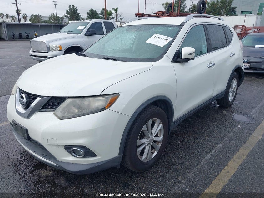 2016 NISSAN ROGUE SV - KNMAT2MT7GP668083