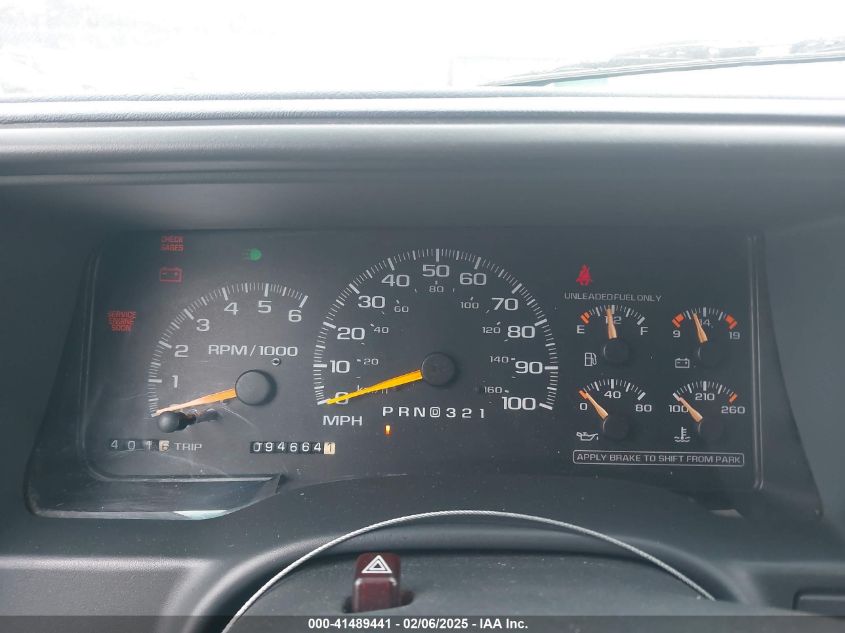 1999 Chevrolet Suburban 1500 Lt VIN: 3GNFK16R6XG177360 Lot: 41489441