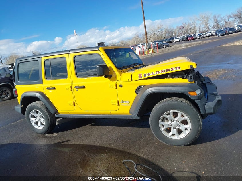 2021 JEEP WRANGLER UNLIMITED ISLANDER 4X4 - 1C4HJXDG7MW769209