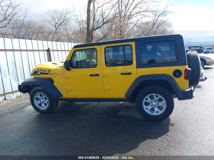 2021 JEEP WRANGLER UNLIMITED ISLANDER 4X4 - 1C4HJXDG7MW769209