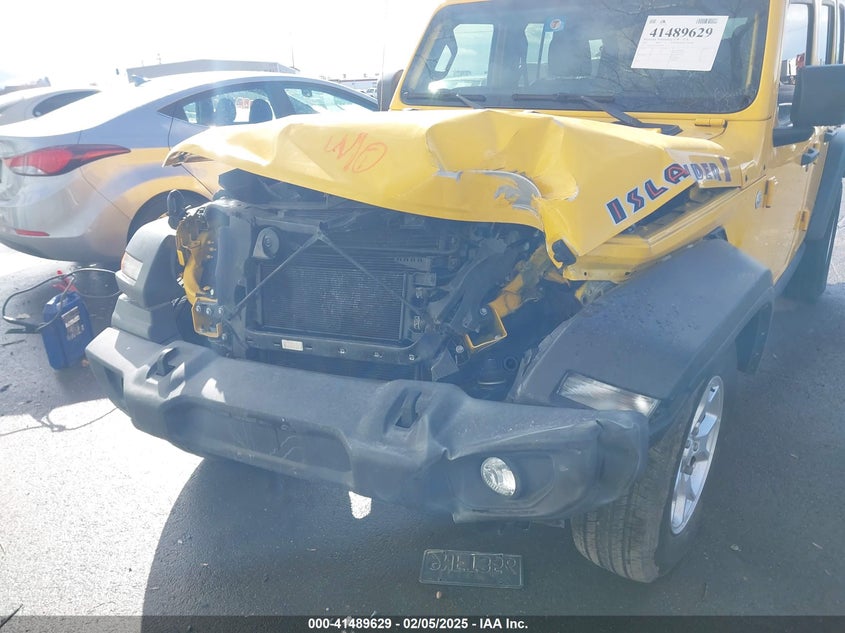 2021 JEEP WRANGLER UNLIMITED ISLANDER 4X4 - 1C4HJXDG7MW769209