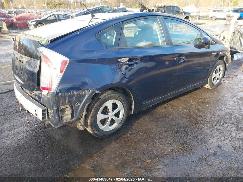 2013 TOYOTA PRIUS VIN: JTDKN3DU3D1642589