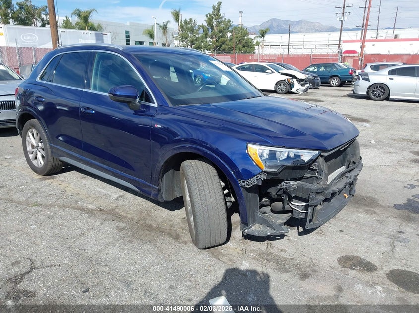Vin: wa1decf33m1036703, lot: 41980656, audi q3 premium 45 tfsi s line quattro tiptronic 2021 img_1
