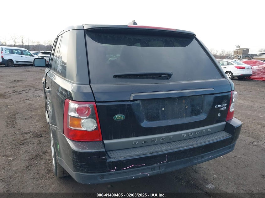 2008 Land Rover Range Rover Sport Hse VIN: SALSK25418A160557 Lot: 41490405