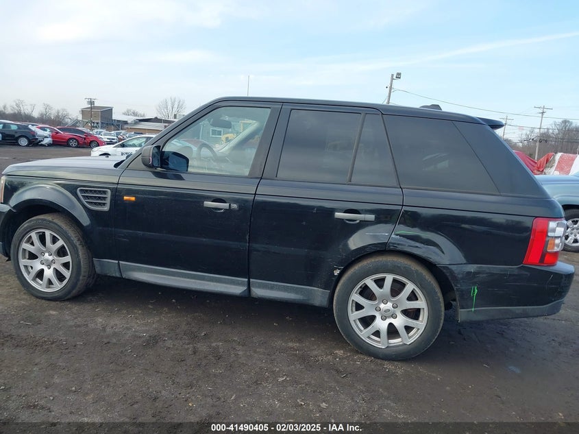 2008 Land Rover Range Rover Sport Hse VIN: SALSK25418A160557 Lot: 41490405
