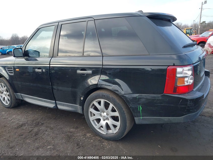 2008 Land Rover Range Rover Sport Hse VIN: SALSK25418A160557 Lot: 41490405