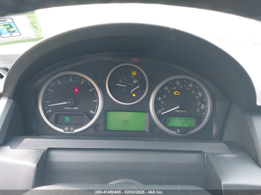 2008 Land Rover Range Rover Sport Hse VIN: SALSK25418A160557 Lot: 41490405