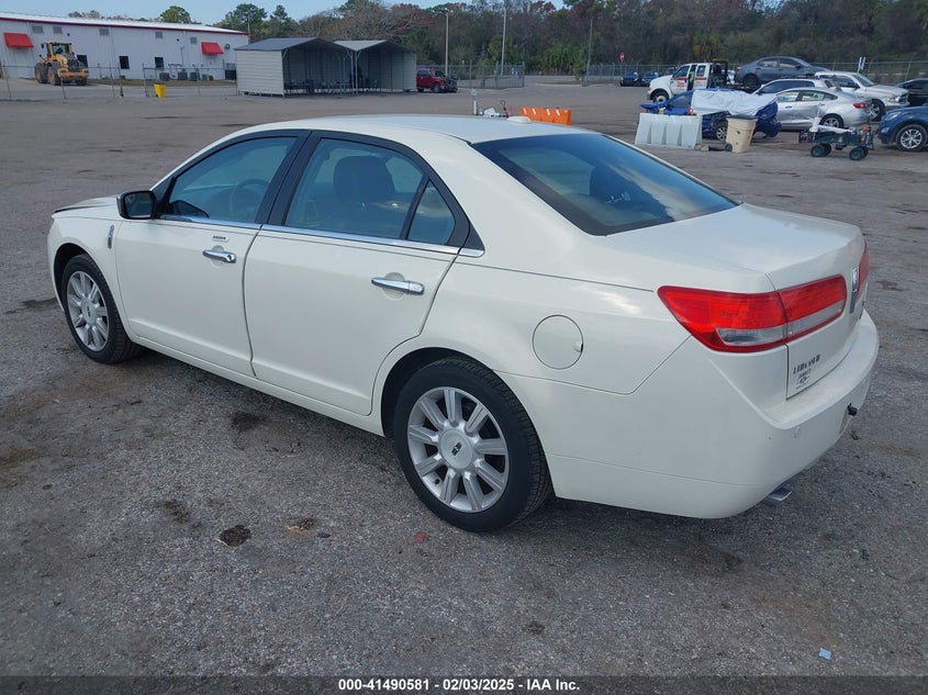 2012 LINCOLN MKZ VIN: 3LNHL2GC8CR830845