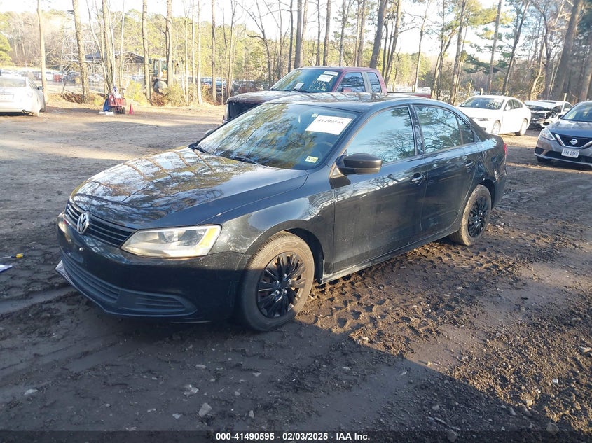2011 VOLKSWAGEN JETTA VIN: 3VW2K7AJ2BM338838