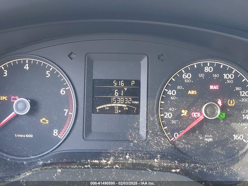 2011 VOLKSWAGEN JETTA VIN: 3VW2K7AJ2BM338838