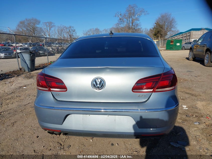 2013 VOLKSWAGEN CC 2.0T SPORT - WVWBN7AN8DE546163